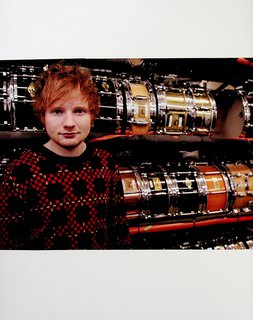 FOTKA - Ed Sheeran ped objektivem