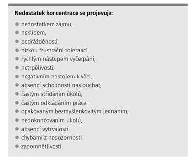 FOTKA - Zlepete si pam, koncentraci a mylen