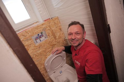 FOTKA - Libovky Pepy Libickho: rekonstrukce toalety