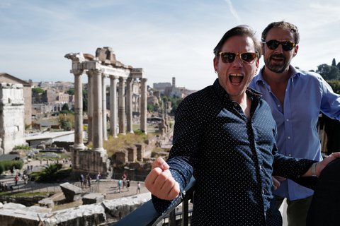 FOTKA - Manu a Matj na cest z ma na ostrov Capri 1. dl