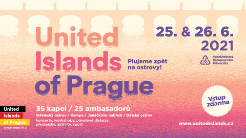 FOTKA - Plujeme zpt na ostrovy hls festival United Islands of Prague a zve do centra Prahy!