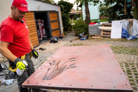 FOTKA - Libovky Pepy Libickho: pokldka dlaby a vroby stylovch dvek