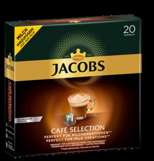 FOTKA - S mlkem prosm ... kapslov novinka Jacobs Caf Selection