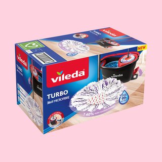 FOTKA - Rychl a efektivn klid s rotanm tsovm mopem Vileda TURBO 3v1