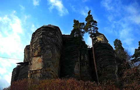 FOTKA - Skaln hrad Sloup