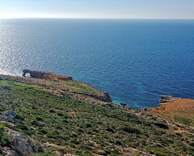 FOTKA - Malta  chrmov komplex a Modr jeskyn