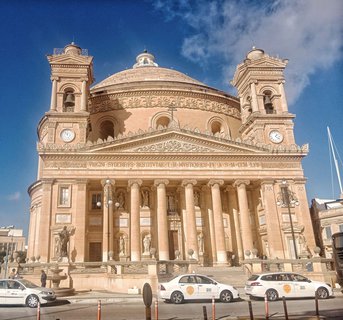 FOTKA - Malta  chrmov komplex a Modr jeskyn