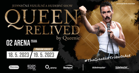 FOTKA - Queen Relived by Queenie rozezn O2 arenu hned dva veery po sob