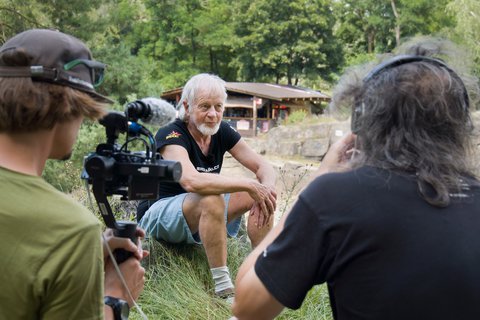 FOTKA - Prvn esk akvanaut Pavel Gross na Prima ZOOM