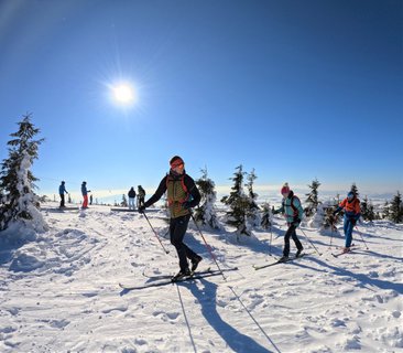 FOTKA - Na Doln Morav si zalyujete na nejdel sjezdovce v esku v dlce 3,7 km