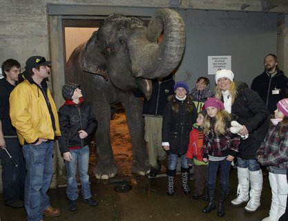 FOTKA - Prvn vprava z Ulice navtvila praskou ZOO!