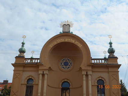 FOTKA - idovsk synagoga v slavi -  pamtka evropskho vznamu