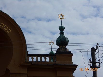 FOTKA - idovsk synagoga v slavi -  pamtka evropskho vznamu