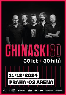 FOTKA - Chinaski oslav 30 let v O2 aren 30 nejvtmi hity. Fanoukm nadl i speciln album