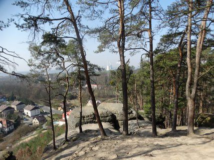 FOTKA - I tady jsme byli - krsa ukryt ve skalch