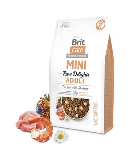 FOTKA - Brit Care pin novinku pro vybrav pejsky: Brit Care Mini RAW DELIGHTS