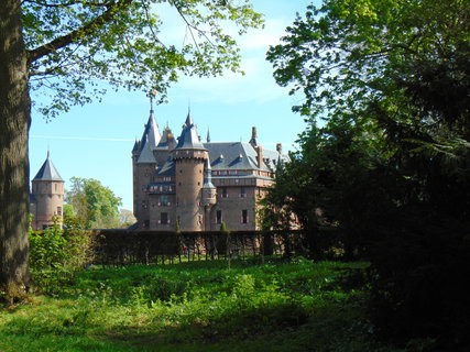 FOTKA - Nae prvn cesta do Holandska - zmek a park De Haar