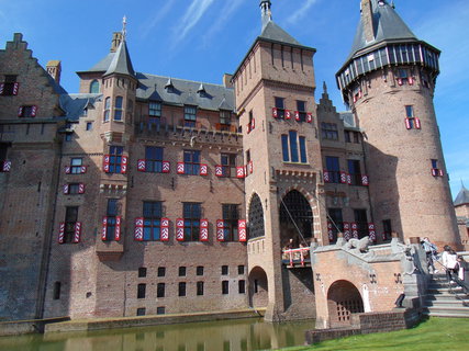 FOTKA - Nae prvn cesta do Holandska - zmek a park De Haar
