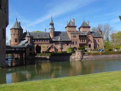 FOTKA - Nae prvn cesta do Holandska - zmek a park De Haar