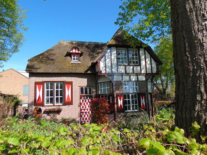 FOTKA - Nae prvn cesta do Holandska - zmek a park De Haar