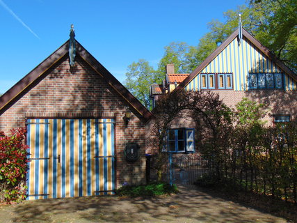 FOTKA - Nae prvn cesta do Holandska - zmek a park De Haar