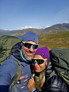 FOTKA - Petr Vgner zvldl se svou manelkou Silvi 300 km nap Grnskem za pouhch 6 dn
