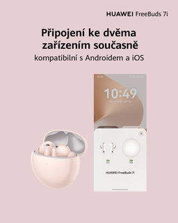 FOTKA - Nov Huawei FreeBuds 7i  ist zvuk a nim neruen hovory