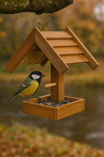 FOTKA - Zimn oza pro ptky: jak vybrat krmtko a m sprvn krmit