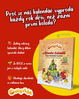 FOTKA - Advent, kter von po ovoci a ne po cukru: zdrav mlsn od Ovocku