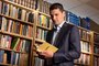 Daniel Stach tv��� nov�ho diskusn�ho po�adu �esk� televize Na dosah