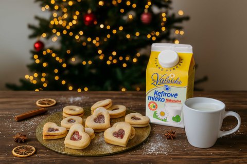 FOTKA - Tradin lineck cukrov s Kefrovm mlkem z Valaska-Vnon klasika v modernm pojet