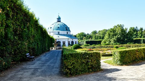 FOTKA - Putov�n� po ji�n� Morav� � Kv�tn� zahrada Krom���