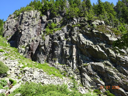 FOTKA - Vodop�dy na horn�m toku Labe