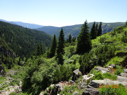 FOTKA - Vodop�dy na horn�m toku Labe