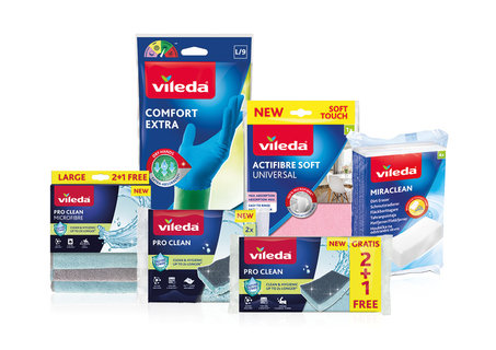 FOTKA - Jarn� �klidov� trojboj v hlavn� roli s produkty Vileda