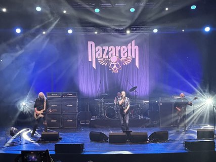 FOTKA - Na koncert� skupiny Nazareth v Ostrav�