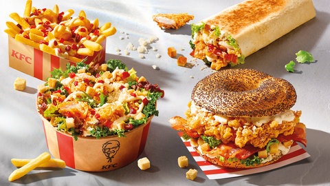 FOTKA - Obl�ben� Caesar se vrac� do KFC
