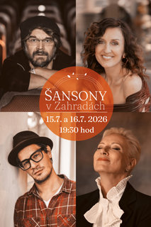 FOTKA - �ansony v zahrad�ch spojily �ty�i v�razn� osobnosti �esk� hudebn� sc�ny