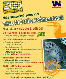 FOTKA - Przdniny kon, ZOO v st nad Labem nadluje