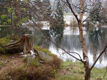 FOTKA - Zaarovan jezero Laka