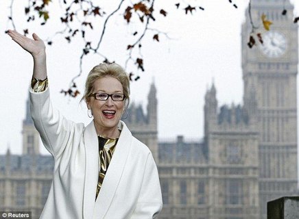 FOTKA - Meryl Streep se pedstav jako elezn Lady