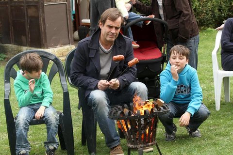 FOTKA - Cesty dom - Grilovn na zahrad u Berntovch