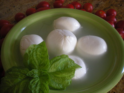 FOTKA - Italsk sry - mozzarella