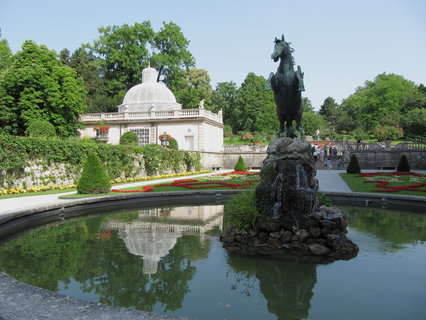 FOTKA - Za pamtkami Salzburgu: zmek a zahrady Mirabell