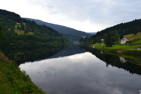 FOTKA - Z Medvdnu na ernou sklu a Labskou pehradu