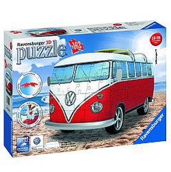 3D puzzle bus model VW T1
