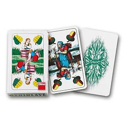 Dvouhlav� hrac� karty