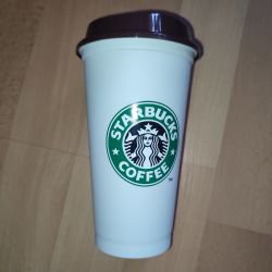 Kelímek Starbucks bílý