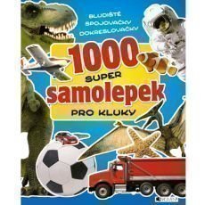 1000 super samolepek pro kluky