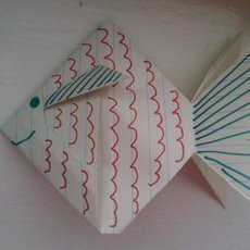 Origami rybka